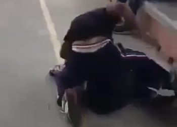 Riña entre dos estudiantes  del colegio Pinares de Oriente en Villavicencio
