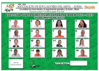 El próximo 26 de mayo serán las elecciones sindicales en el país