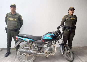 Policía Nacional recupera motocicleta que había sido robada en Lejanías