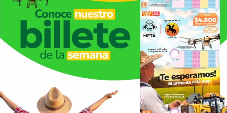 Ya está a la venta el billete de la Lotería del Meta para ingresar a conciertos de Expomalocas
