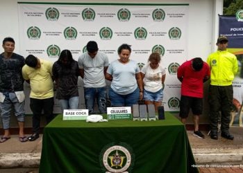 Aseguradas siete personas por narcomenudeo en Guaviare