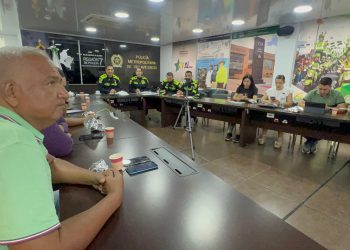 Policía refuerza la seguridad para los taxistas de Villavicencio