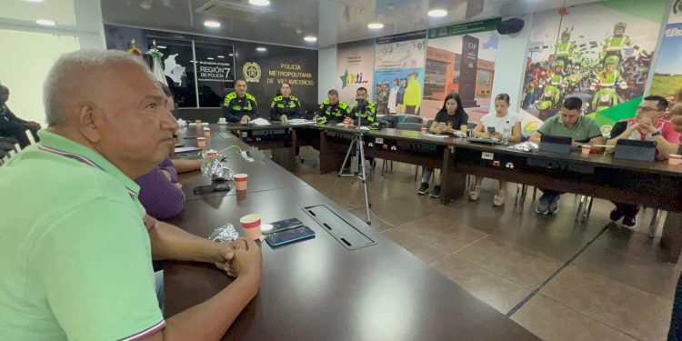 Policía refuerza la seguridad para los taxistas de Villavicencio