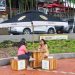 Comerciantes del parque infantil ven con optimismo la entrega del nuevo puente hacia La Grama