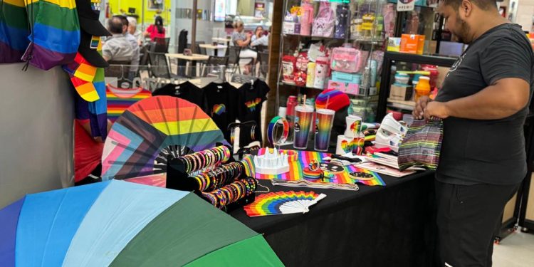 La feria “Villavo se viste de colores” empezó con toda en el centro comercial Llanocentro