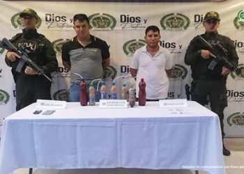 A prisión señalados de planear acciones terroristas contra comerciantes en el Meta