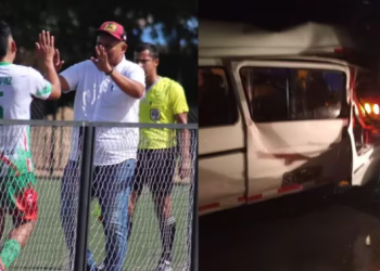 Varios lesionados en siniestro vial de buseta que transportaba equipo de futbol de Paz de Ariporo