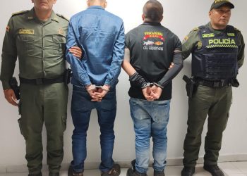 Capturados dos hombres que hurtaron más de seis millones de pesos en pertenencias a un ciudadano en Villavicencio