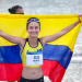 Sandra Lorena Arenas fue cuarta en la marcha 20k, ganó diploma Olímpico e impuso récord nacional