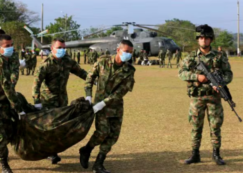 Revelan video del momento exacto en que guerrilleros del ELN atacaron una garita del Ejército en Tame, Arauca