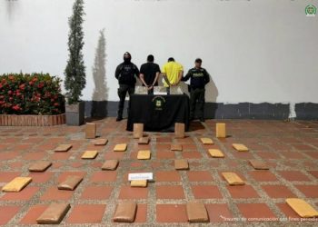 Cárcel para dos hombres que, al parecer, transportaban 26,5 kilos marihuana en Yopal