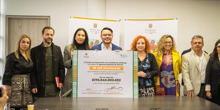 Campesinos serán reparados con 18.000 hectáreas através de alianza entre Unidad para las Víctimas yAgencia Nacional de Tierras
