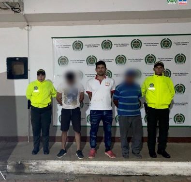En Guaviare fueron asegurados dos hombres que habrían agredido y amenazado a sus familiares