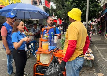 Vendedores informales están siendo caracterizados