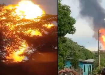 Erupción de volcán de lodo en Turbo, Antioquia, deja saldo parcial de 109 familias afectadas