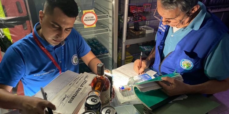 Operativos a establecimientos de la ciudad