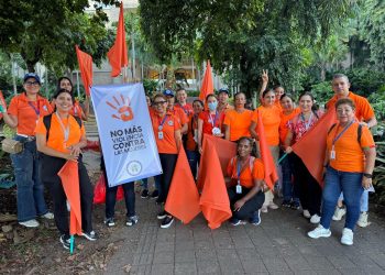 ¡No más violencia contra la mujer!