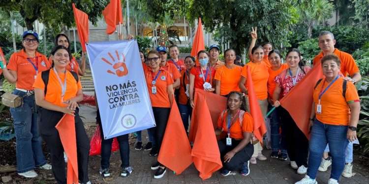 ¡No más violencia contra la mujer!