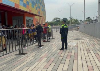 ¡Todo listo para la seguridad del partido!