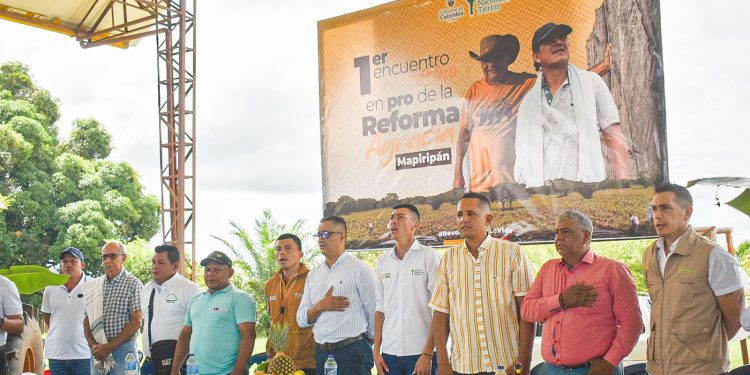 Con primer Encuentro Campesino y titulación de tierras comenzó la Reforma Agraria en Mapiripán (Meta)