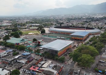 En un 72% avanzan las obras de Coliseos Menores de la Villa Olímpica, en Villavicencio