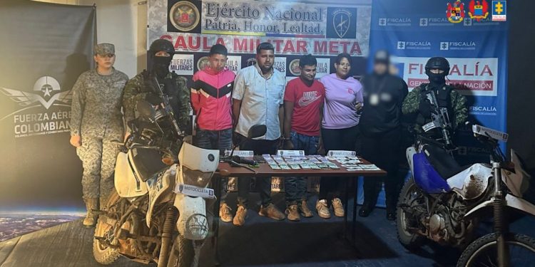 Cuatro personas estarían involucradas en extorsiones a ciudadanos en el Meta
