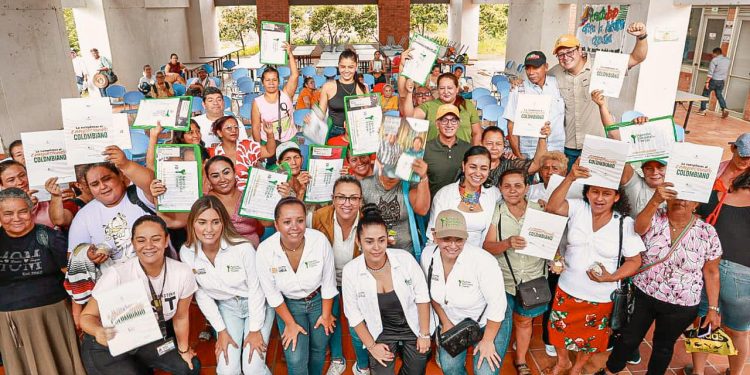 Fuentedeoro, Meta, escenario en el que 106 mujeres campesinas recibieron títulos de propiedad
