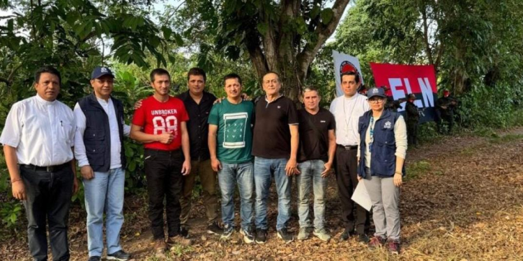 El Eln liberó a los cinco ganaderos de Casanare que tenía secuestrados en Arauca