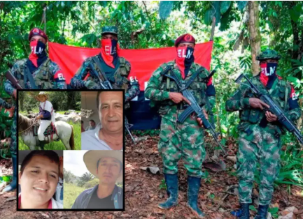 ELN confirma secuestro de ganaderos en Arauca y Casanare y lanza advertencia sobre operaciones militares