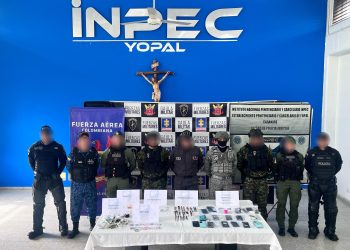 Incautados elementos ilícitos en operativo interinstitucional en cárcel de Yopal