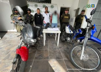 Asegurados presuntos integrantes del Clan del Golfo que estarían involucrados en extorsiones a ciudadanos del sur de Meta