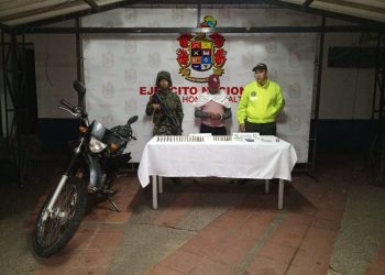 Golpe a la subestructura Gonzalo Oquendo Urrego del Clan del Golfo, capturado alias 57 su segundo cabecilla en el Meta