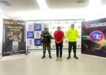Capturado alias Garza, mano derecha de alias Sombrerón: cerebro de la extorsion en Casanare