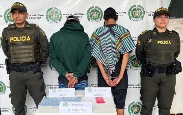 Policía del Meta neutraliza ataque terrorista y captura a dos sospechosos en Granada