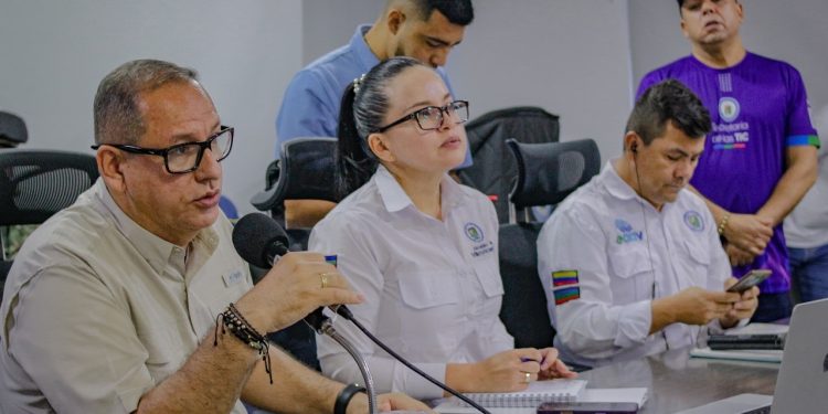 ”Estamos atentos para atender la emergencia”: Alexánder Baquero