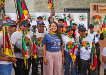 Ministra Lena Estrada presenta logros ambientales ante el Congreso Nacional Indígena