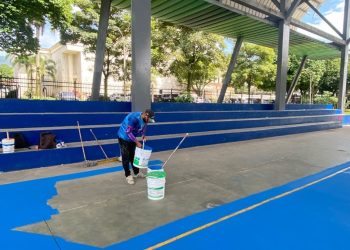 La Alcaldía de Villavicencio realiza remodelación de escenarios deportivos